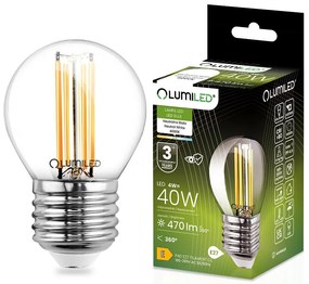 Žiarovka LED FIL 4W E27 470LM NB
