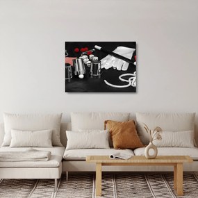 Sklenený obraz vecí kúzelníka (70x50 cm)