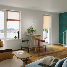 Závesné svietidlo Diego 1, biele telo svietidla