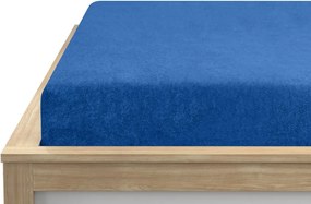 Froté plachta EXCLUSIVE tmavomodra 180x200 cm