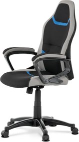 Detská otočná stolička čierna KA-L611 BLUE