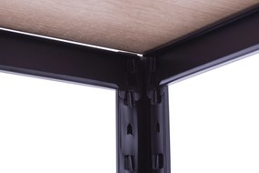 Trestles Interiérový regál 1800x900x400, čierna mat., 5 políc RP7H-5-MUA40-9005