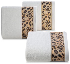 BAVLNENÝ UTERÁK EVA MINGE23 70X140 CM KRÉMOVÁ