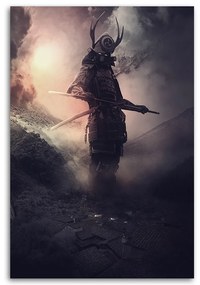 Gario Obraz na plátne Samuraj v hmle - Patryk Andrzejewski Rozmery: 70 x 100 cm