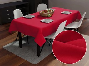 Biante Dekoračný obdĺžnikový obrus Rongo RG-060 Červený 60x100 cm
