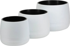 Květináč LUNA Vase 42 cm bílý