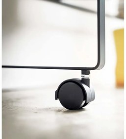 Čierny kovový detský stojan na topánky 74,5x74,5x22 cm Tower – YAMAZAKI