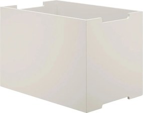 Krémovobiely úložný box 25x39x27 cm Kasane L – Blomus