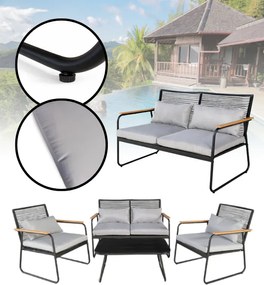 Záhradný nábytok ATRANI – moderný set na terasu
