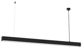 Milagro Luster na lanku LUNGO T8 1xG13/18W/230V čierna MI2124