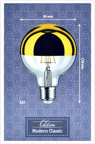 LED Stmievateľná žiarovka so zrkadlovým vrchlíkom E27/6,5W/230V - Paulmann 28675