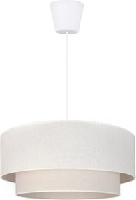 Brilagi - LED luster BOHO ECO na lane 1xE27/10W/230V pr. 40 cm krémový