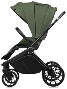 Lionelo - športový kočík MIKA PLUS olivovo zelený