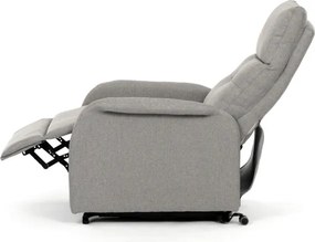 Polohovacie kreslo béžové, elektrické TV-5482 CRM2