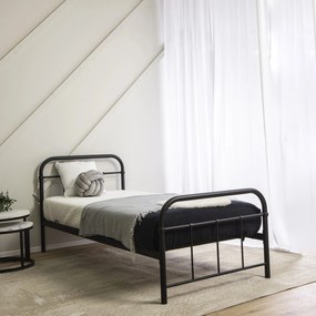 PROXIMA.store - Moderná posteľ PABLO FARBA: čierna, ROZMER: 90 x 200 cm