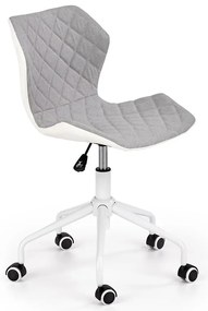 Kancelárske kreslo Matrix 3 Šedá/Biely