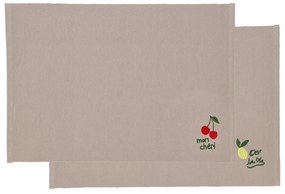 Bavlnené prestieranie v súprave 2 ks 33x48 cm Bistro – Södahl