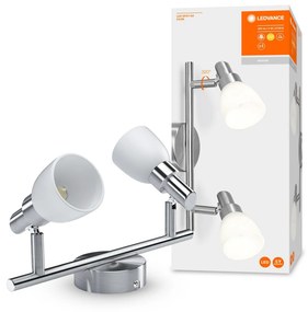 LEDVANCE Bodové stropné / nástenné osvetlenie LED SPOT, 2xG9, 2W, teplá biela