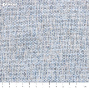 Svetlomodrá rozkladacia rohová pohovka Miuform Dazzling Daisy L, pravý roh