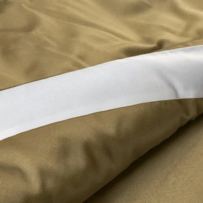 Dekorstudio Exkluzívne posteľné obliečky LAURA - zlaté Rozmer posteľných obliečok: Šírka x Dĺžka: 220x200cm + 2 ks 70x80 cm