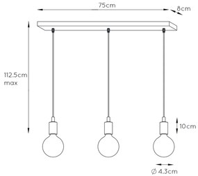 LUCIDE FIX MULTIPLE 3 ARMS