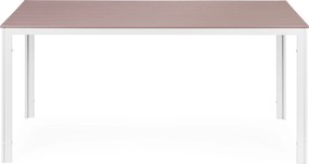 MultiGarden Záhradný stôl 6 miest 156x78 cm - béžová biela MultiGarden