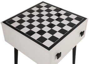 Šachový stolík Chess (Biela + Čierna). Vlastná spoľahlivá doprava až k Vám domov. 1072667