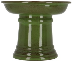 Napájadlo pre vtáky na nohe Max, 22,3x28,8 cm, terakota, zelená