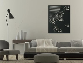 drevko Avantgardný obraz na stenu Akty Rozmer obrazu: 42,5 x 32,5 cm, Farba dekorácie: Čierna
