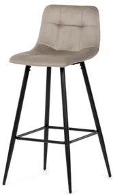 Barová stolička Autronic 43x101 cm hnedá látka AUB-X7015 CAP2