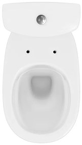 Cersanit ARTECO - WC kombi + antibakteriálne sedátko s funkciou pomalého zatvárania, vertikálny odpad, K667-076