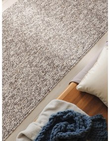 Sivý prateľný behúň 80x240 cm Rocco Taupe – Elle Decoration