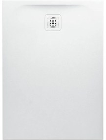 LAUFEN Pro obdĺžniková sprchová vanička z materiálu Marbond, odtok na kratšej strane, 1100 x 800 x 33 mm, biela matná, H2129540000001