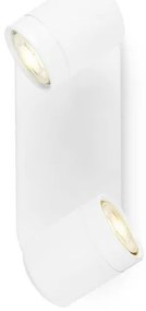 LED Stmievateľné bodové svietidlo MANU 2xGU10/5,8W/230V biela