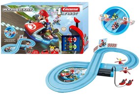 Autodráha Carrera FIRST Nintendo Mario Kart™- Mario and Yoshi 2,4 m