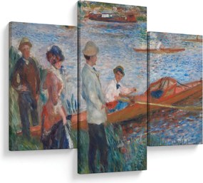 Obraz - Auguste Renoir, Oarsmen at Chatou, reprodukcia (90x60 cm)