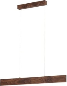 Eglo 39346 - LED závesný luster CLIMENE LED/17W/230V + LED/4,2W orech