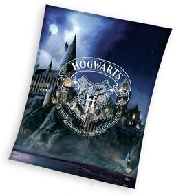 Detská deka Harry Potter Rokfortská škola 130x170 cm