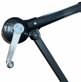 Záhradný slnečník CYNIA s bočnou nohou 300 cm béžový