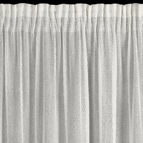 ZÁVES NA PÁSKE ALEKSA 140X270 CM BIELA