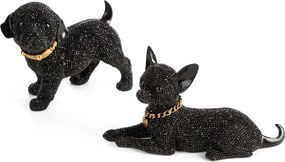 DEKORAČNÁ SOŠKA ELDO 19X8X10 CM ČIERNA