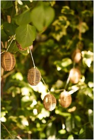 LED svetelná reťaz počet žiaroviek 10 ks na baterky dĺžka 180 cm Carlisle – House Nordic