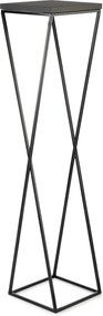 STOJAN NA KVETINÁČ LOFT6 100X24X24 CM ČIERNA