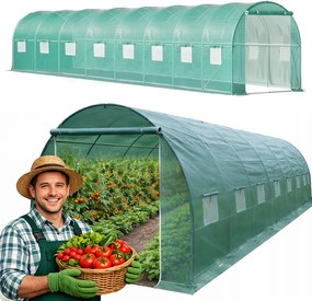 Kvalitný záhradný fóliovník 3 x 8 m