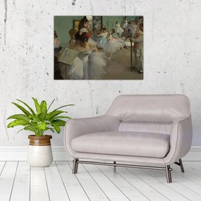 Obraz - Edgar Degas, The Dance Class, reprodukcia (70x50 cm)