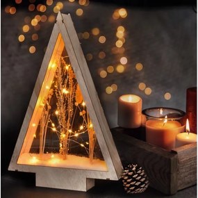 Solight 1V267 - LED Vianočná dekorácia LED/2xAA zasnežené zimné kvety