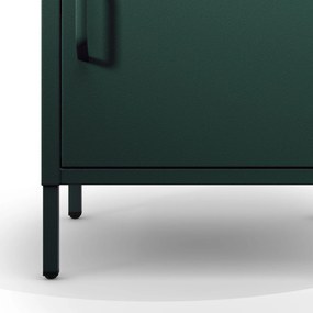 Nočný stolík MIA, 424 x 595 x 400 mm, Modern: fľaškovo zelená farba
