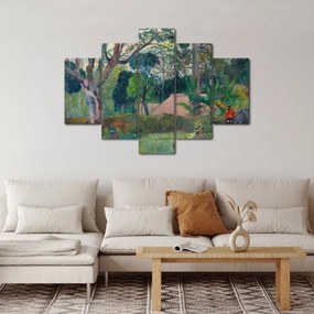 Obraz - Paul Gauguin, Te raau rahi (The Big Tree), reprodukcia (150x105 cm)