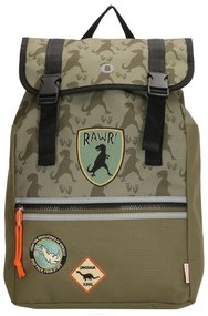 Beagles Tmavozelený batoh do školy „Raptor“ 12L
