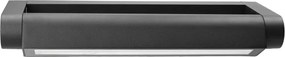 BRILAGI - LED Vonkajšie nástenné svietidlo SALERNO LED/12W/230V 35,5 cm čierna IP65